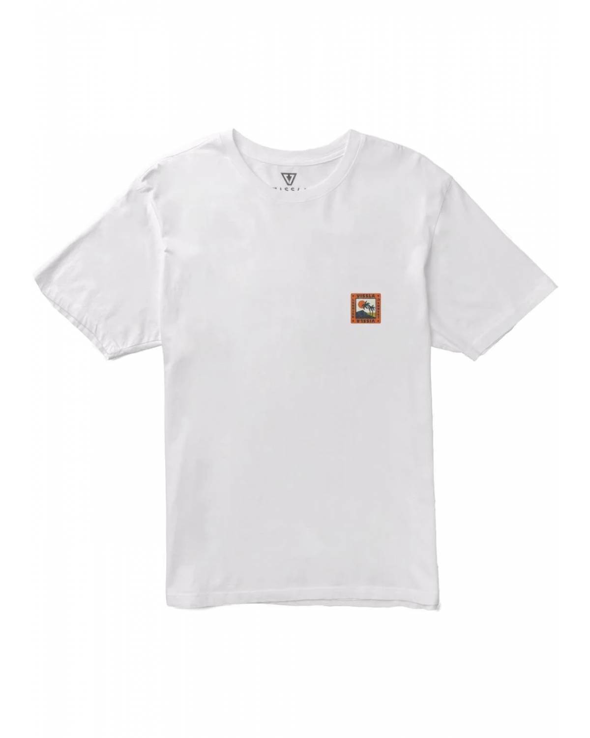 Sunrise Ss Organic Tee - White