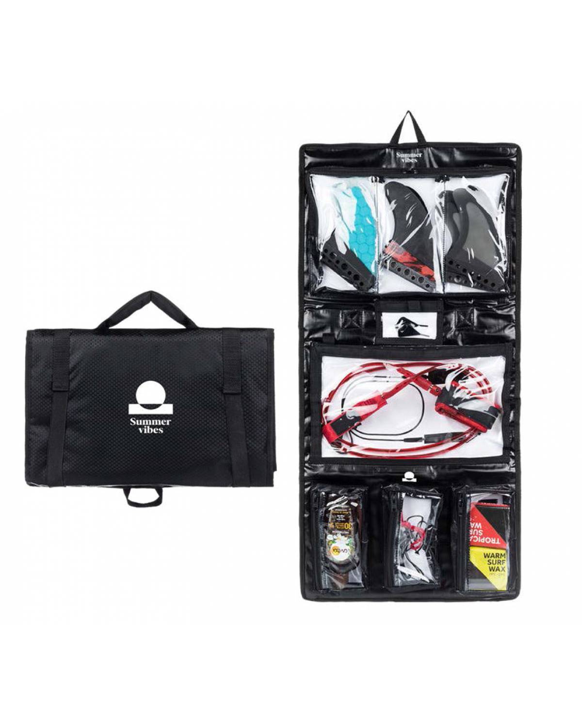Wallet with gear inside