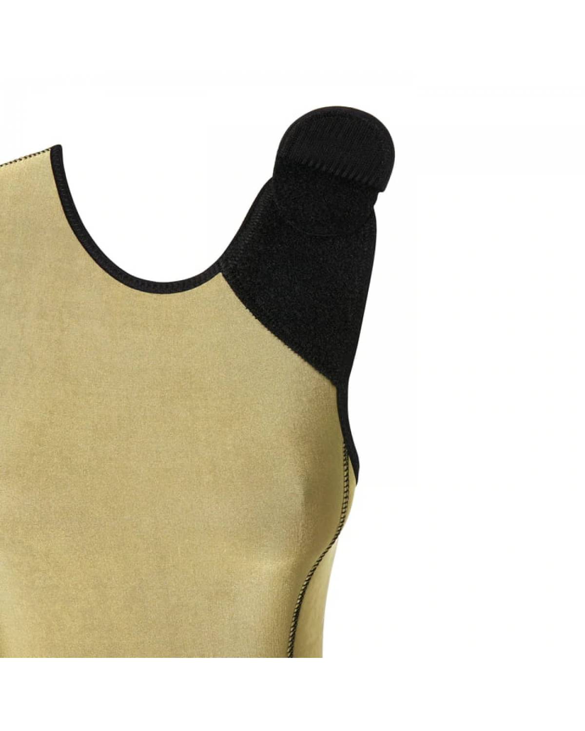 Wallien Long Jane Wetsuit - Silky Gold velcro entry
