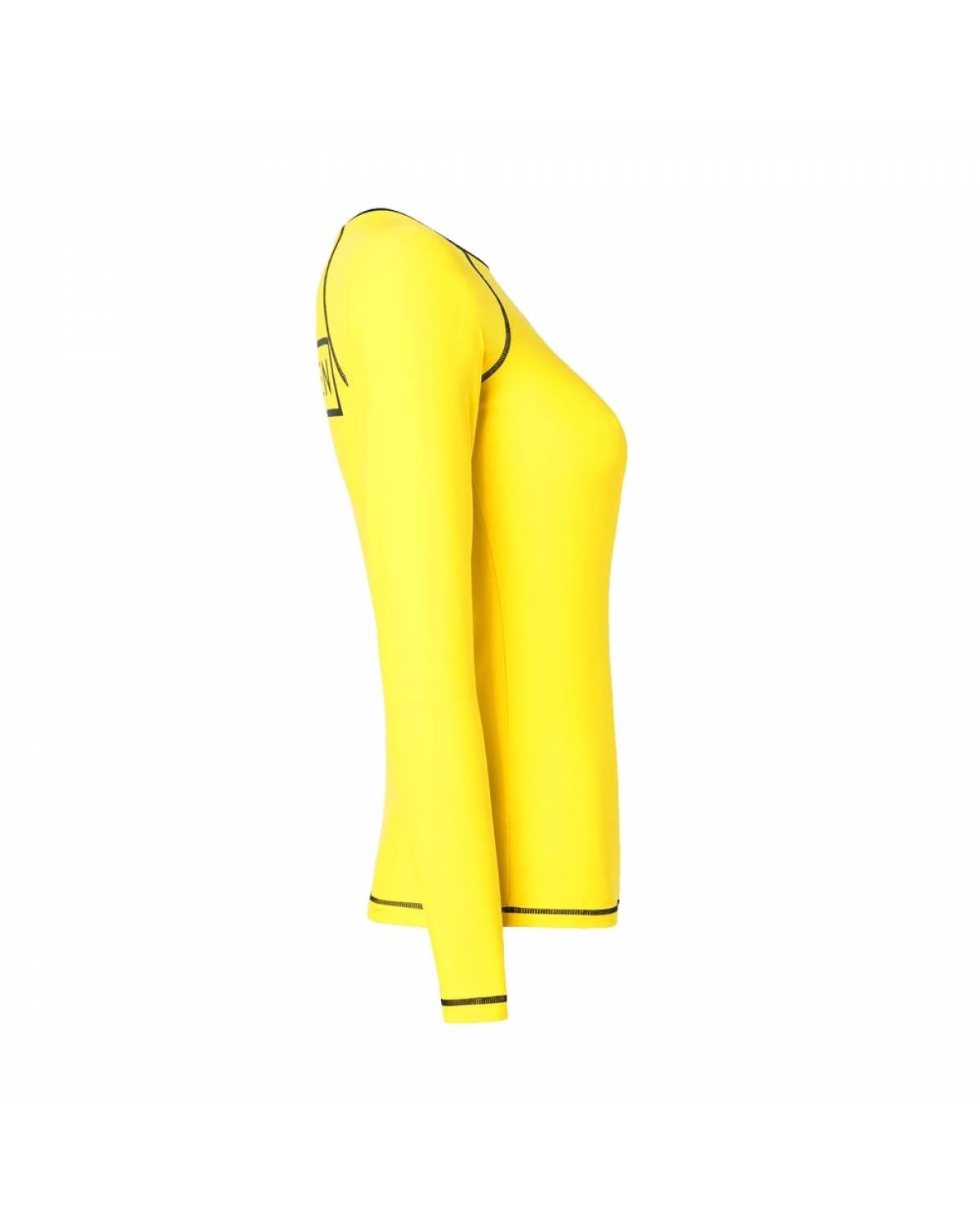 Wallien Rash Vest - Canary Yellow side