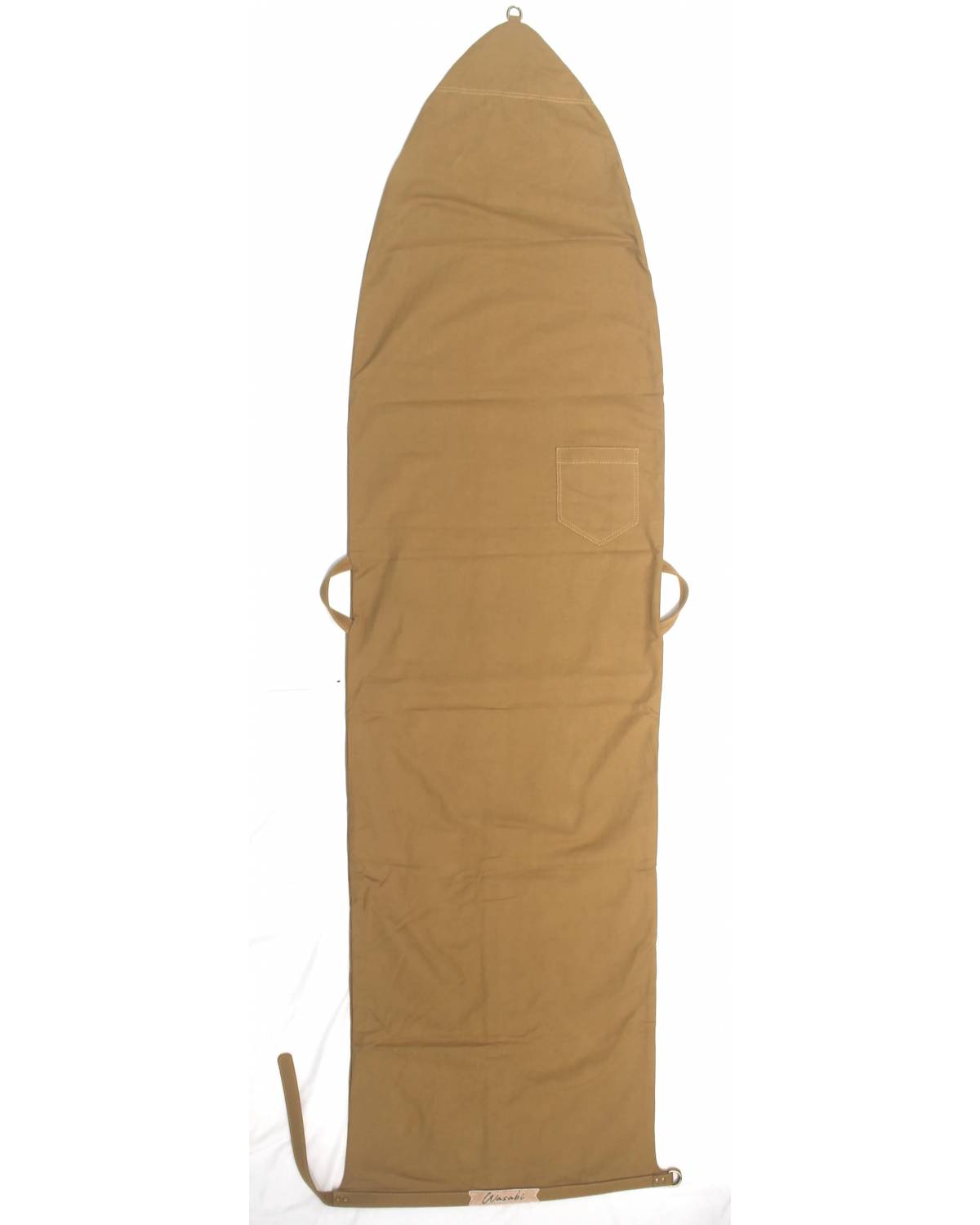 ROLL-BOTTOM CANVAS SURFBOARD COVER - SAND