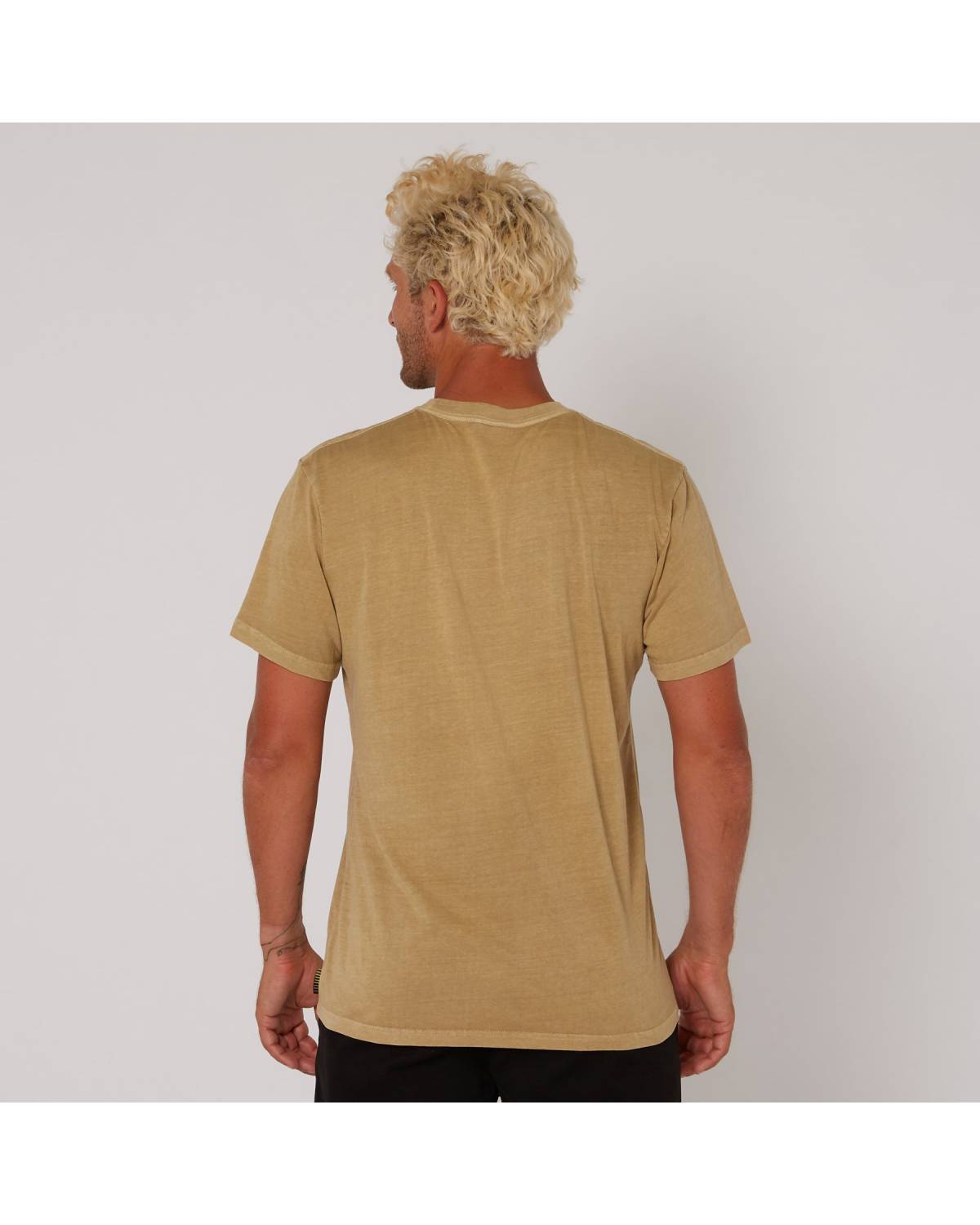 Washed Priority Tee - Sand
