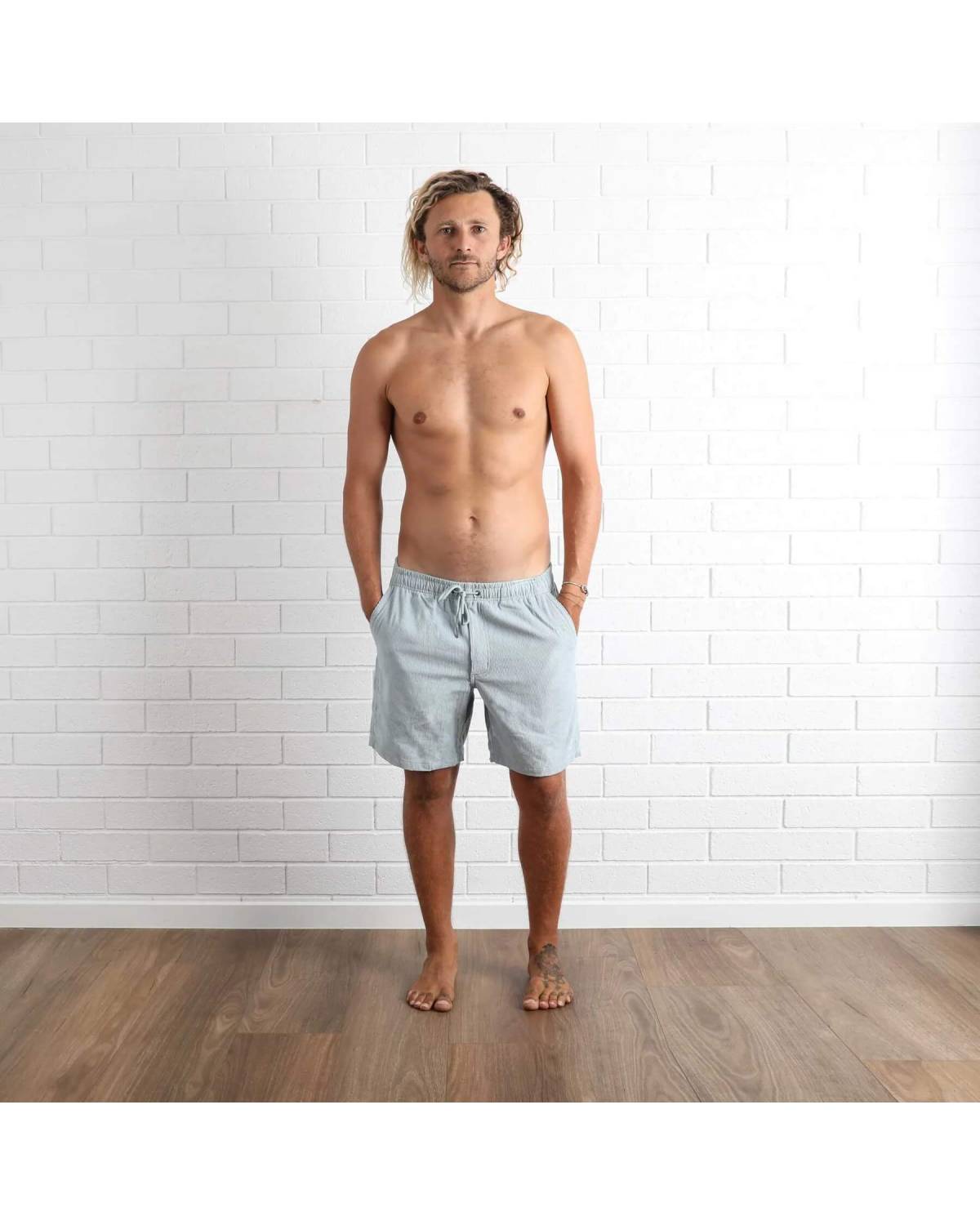 Whaler Cord Short - Ocean