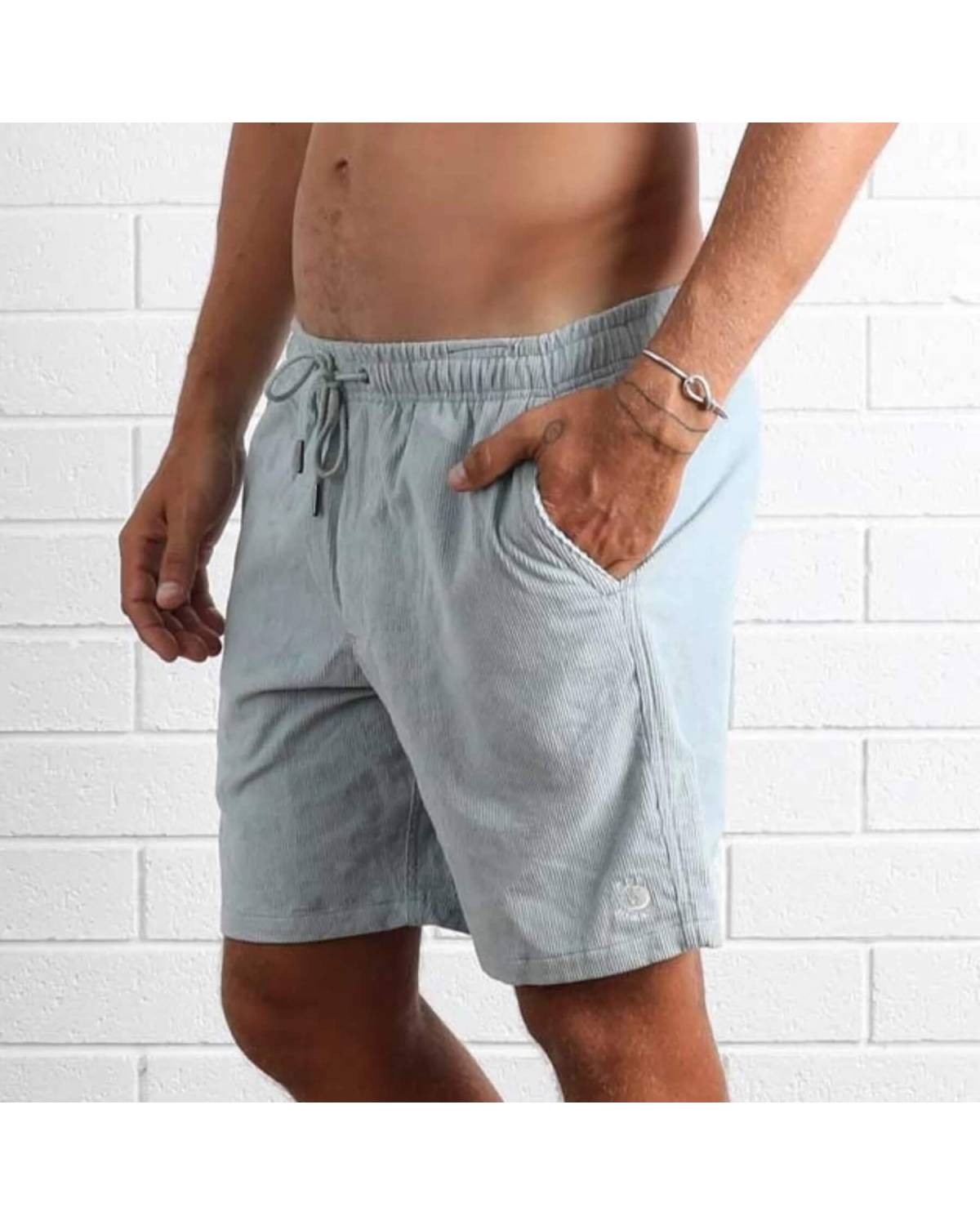 Whaler Cord Short - Ocean
