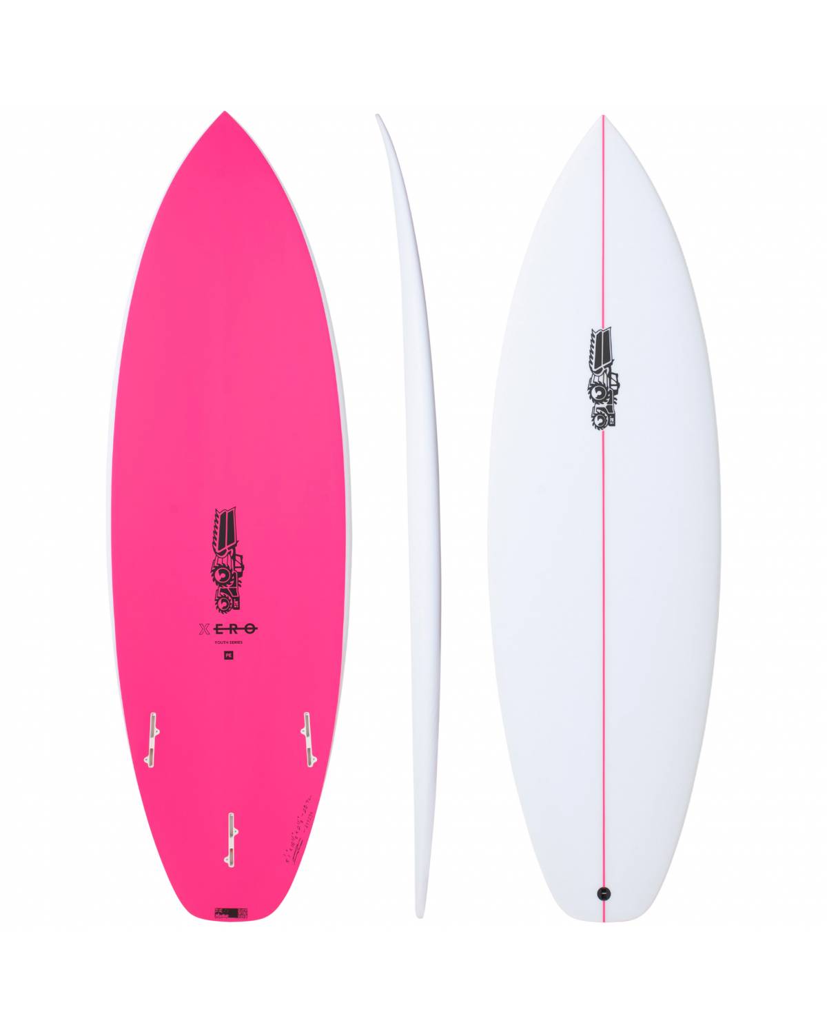 Surfboard | JS Industries Xero Youth PE Pink | Boardcave Australia