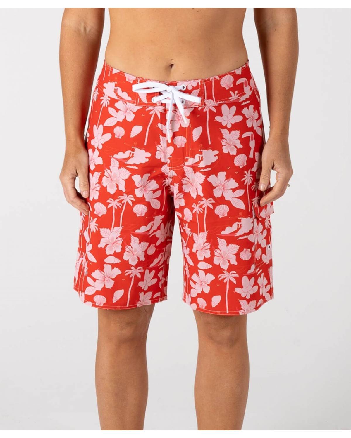 Y2K Trunks - Hawaii Red