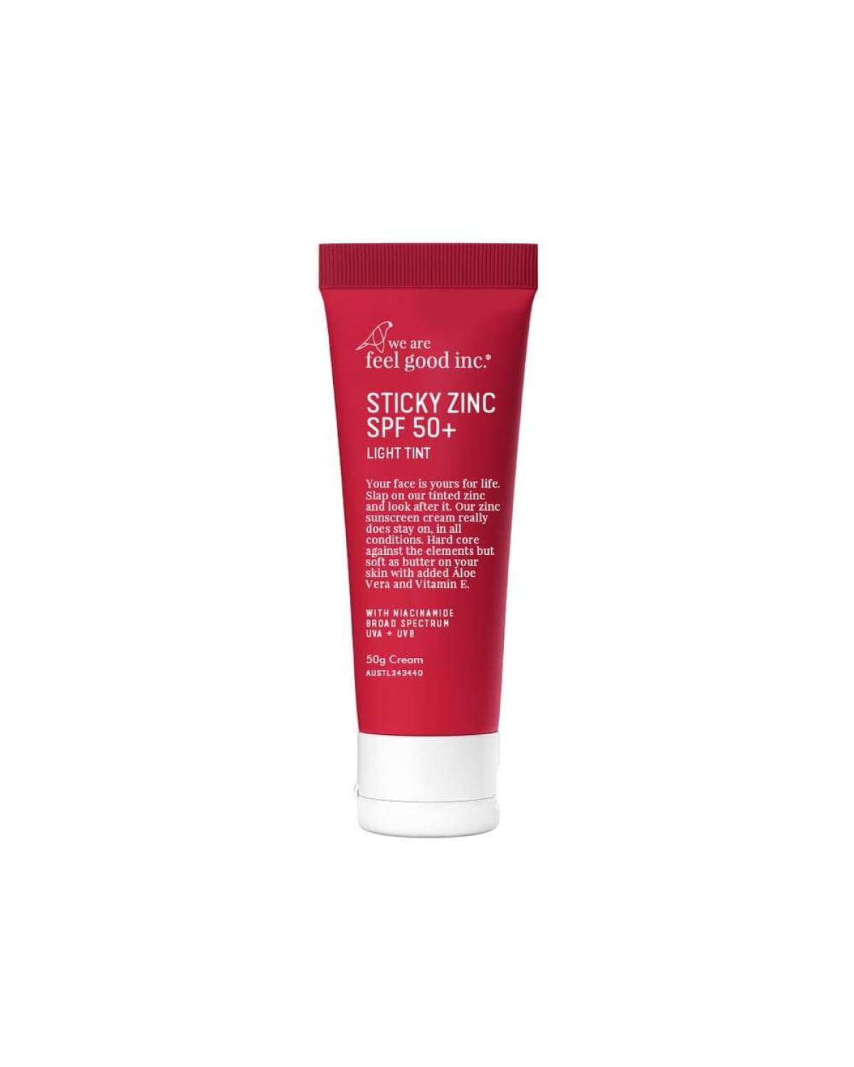 Sticky Zinc SPF50+ 50g - Light Tint