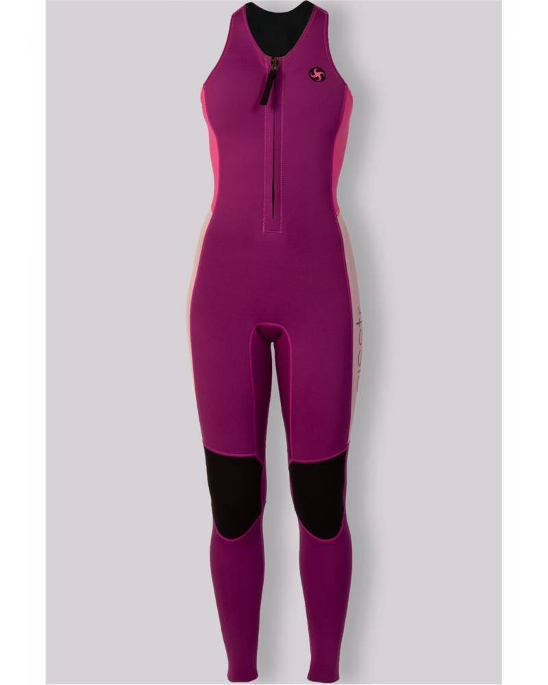 7 Seas 2/2 Long Jane Front Zip Wetsuit - Boysenberry - AU12 / US10