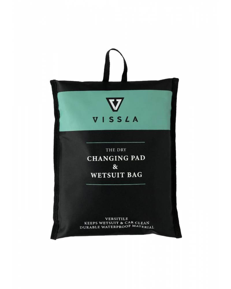 Vissla Changing Pad - Black - package front