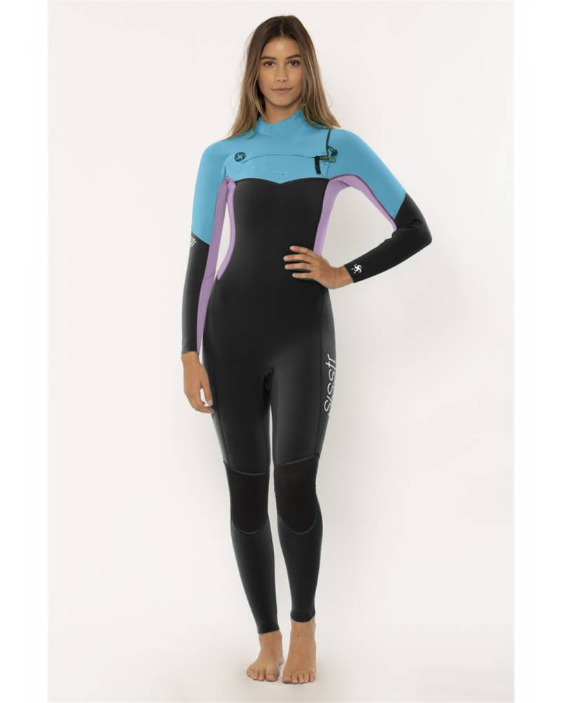 7 Seas 3/2 Chest Zip Wetsuit - Orchid - AU10 / US8