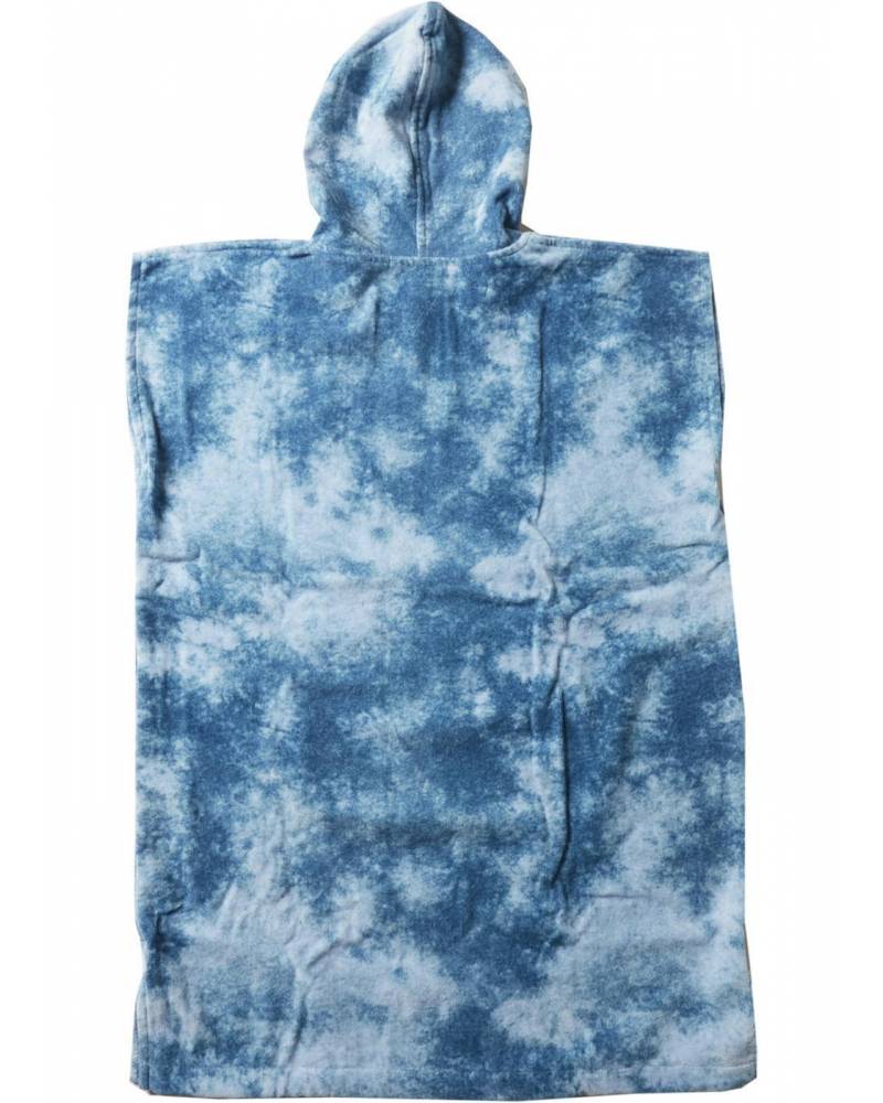 Vissla Changing Towel Poncho - Blue Tie Dye
