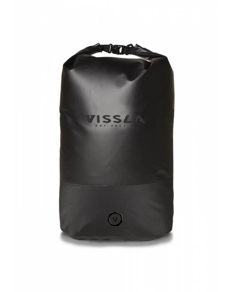 Vissla 7 Seas 35L Dry Backpack - Black 2 front