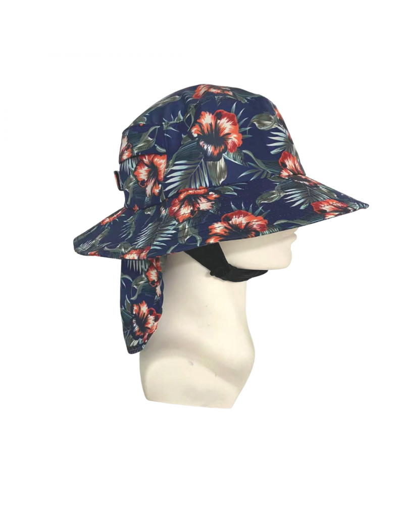 Boardsox Hawaiian Surf Hat top on mannequin