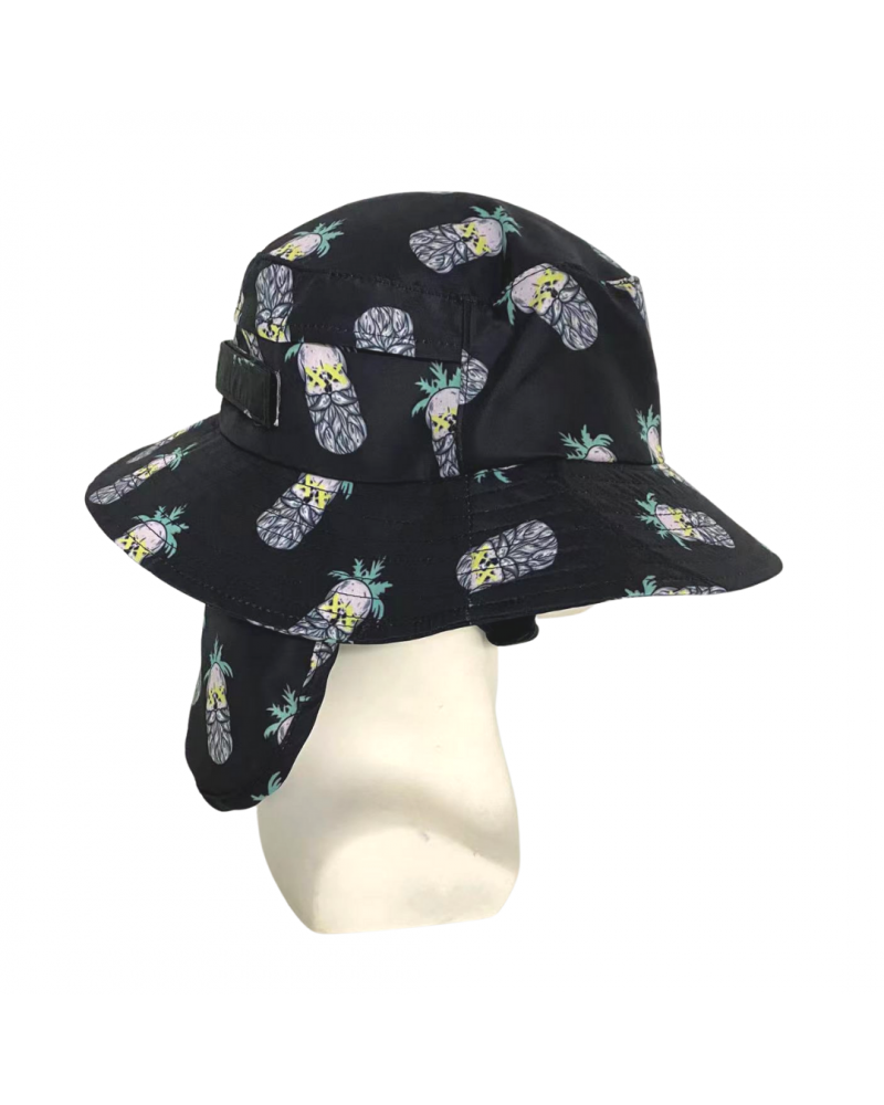  Boardsox Pineapple Head Surf Hat top on mannequin 