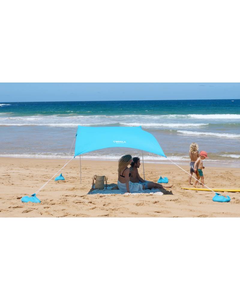 Family Size Ocean Beach Tent - Blue