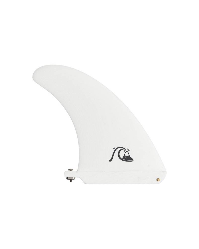Quiksilver 7" Single Fin - White