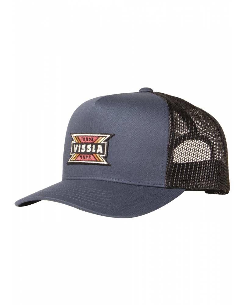 Vissla Solid Sets Eco Trucker Hat - Navy front