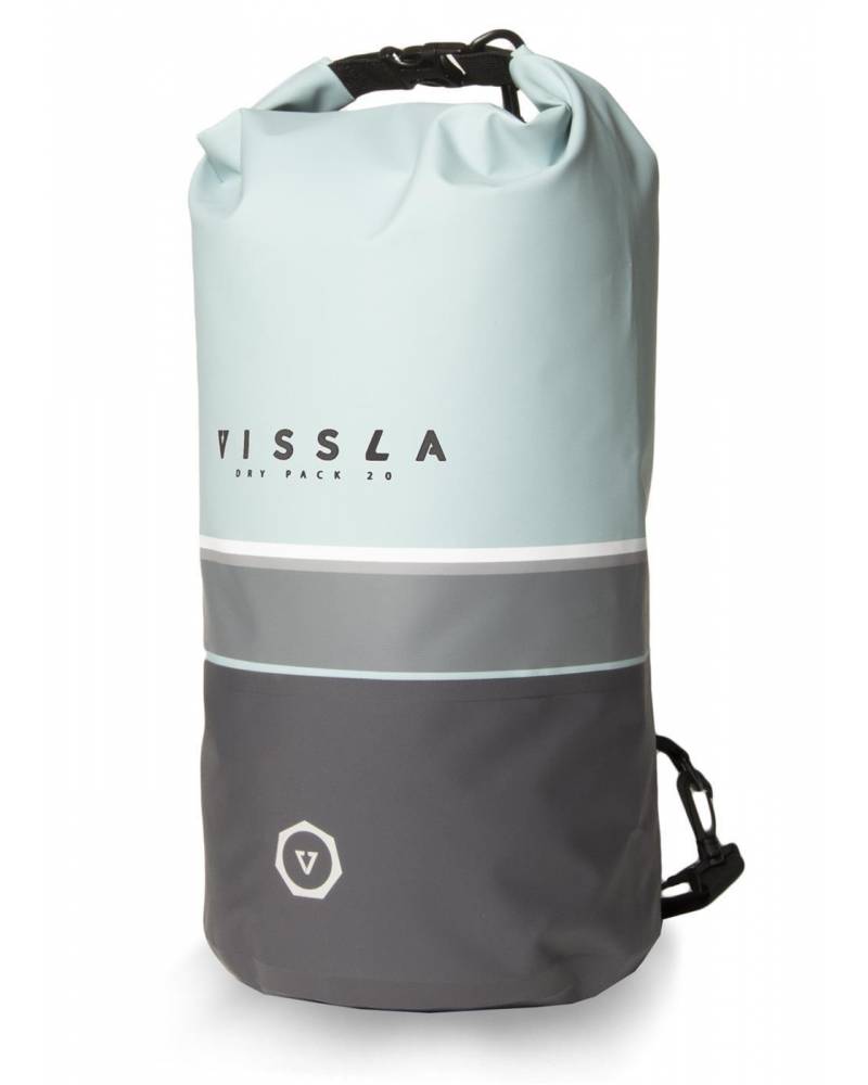 Vissla 7 Seas 20L Dry Pack - Dusty Aqua side