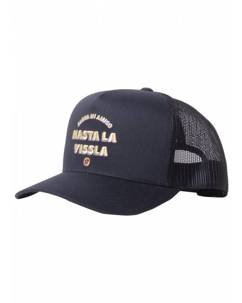 Vissla Hasta La Vissla Eco Trucker Hat - Dark Naval front