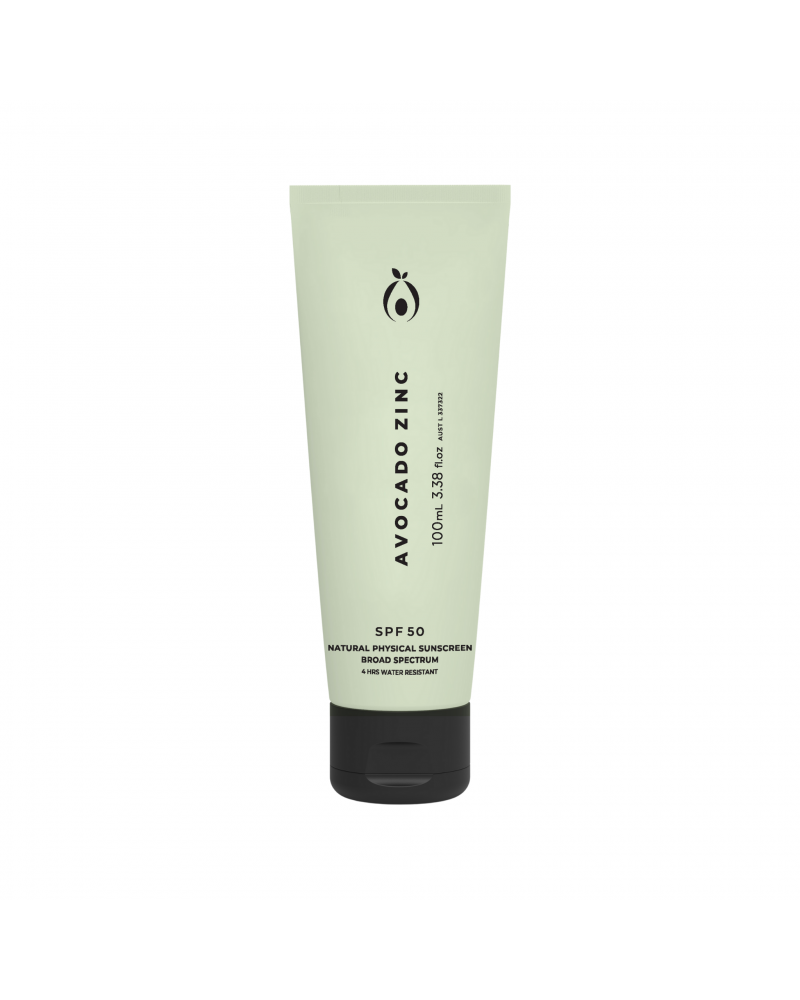 Avocado Zinc SPF 50 Natural Physical Sunscreen