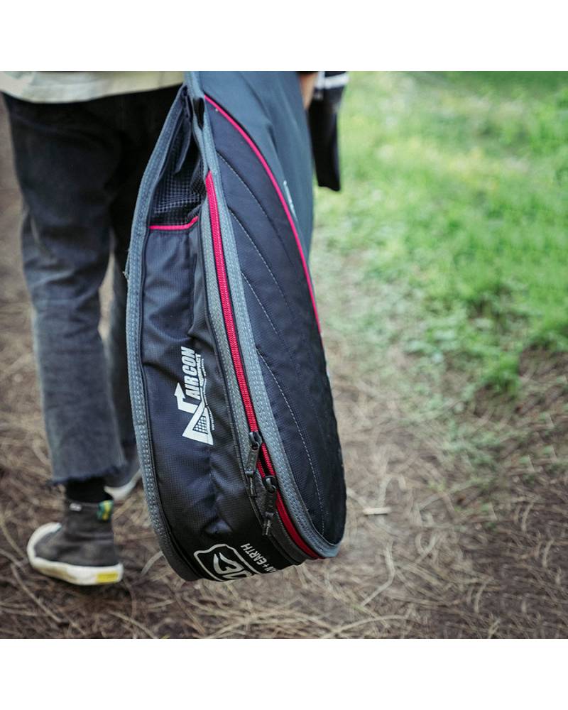 Aircon Fish Cover - Black/Red / 7'4"