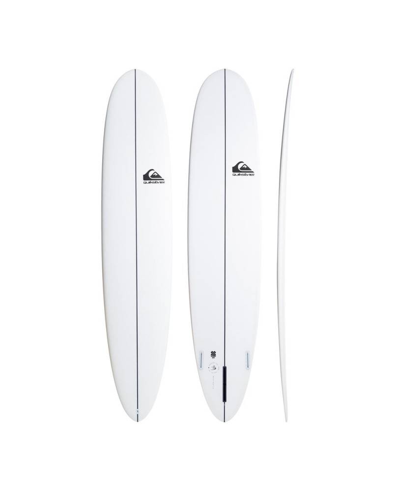 Quiksilver Long Log Surfboard 9'1" White