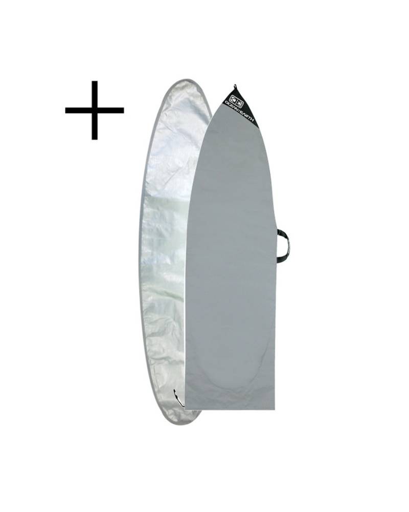 Quad Coffin Shortboard Cover - 8'0"