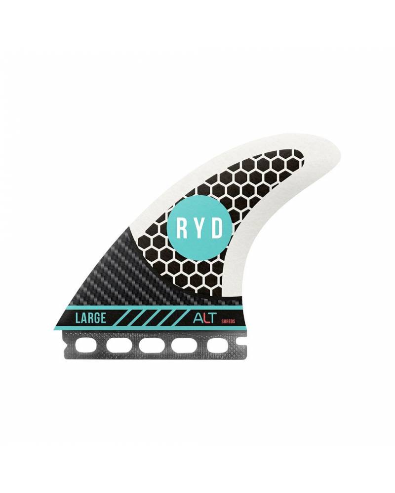 RYD Shreds ALT Quad Surfboard Fins - Futures (One Tab)