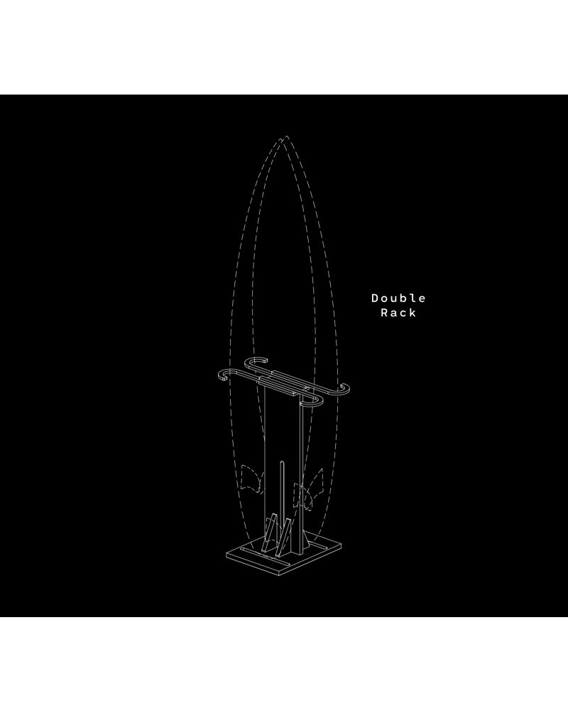 Ghost Racks Free Standing Single Surfboard Rack - product