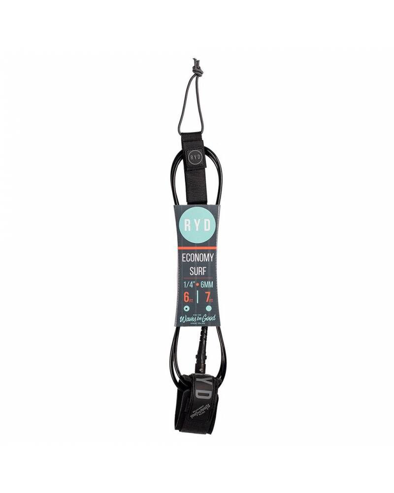 6ft Economy Ankle 6mm - Black