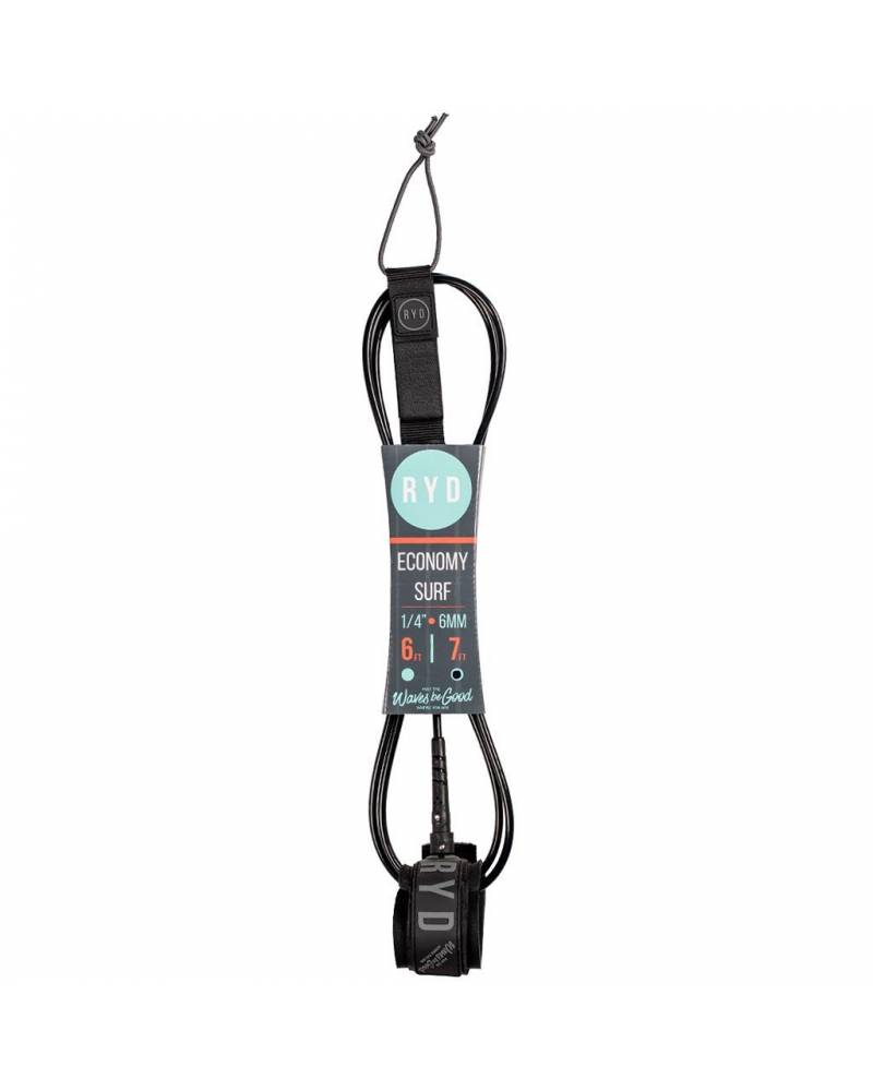 7ft Economy Ankle 6mm - Black