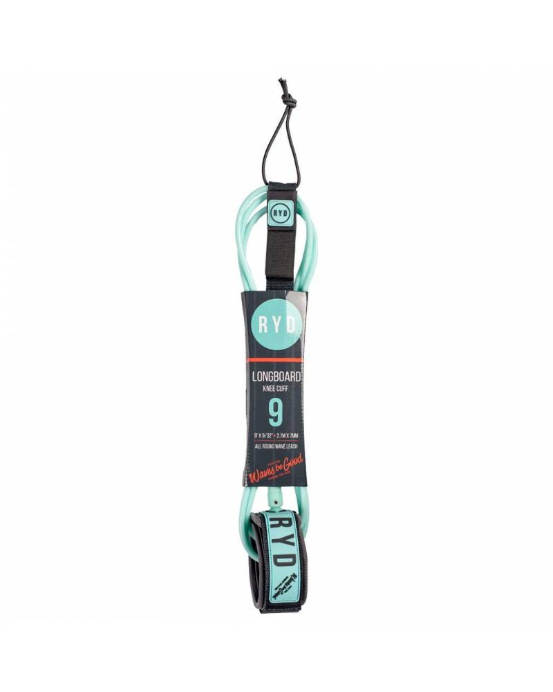 9ft Longboard Knee 7mm - Aqua/Grey