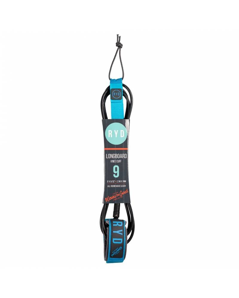 9ft Longboard Knee 7mm - Blue/Grey