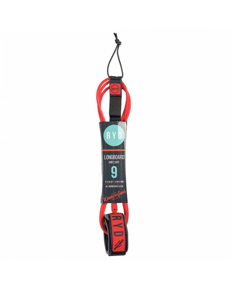 9ft Longboard Knee 7mm - Coral/Grey
