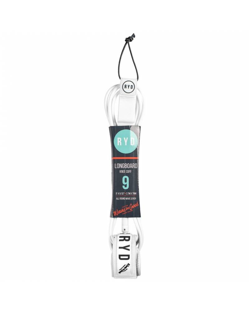 9ft Longboard Knee 7mm - White