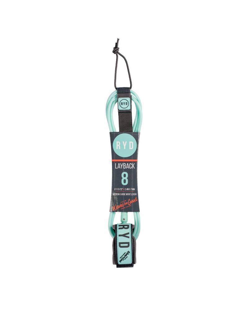 8ft Layback 7mm - Aqua/Grey