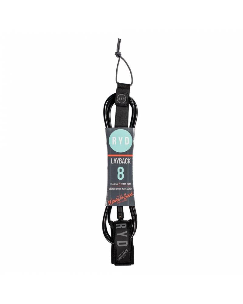 8ft Layback 7mm - Black