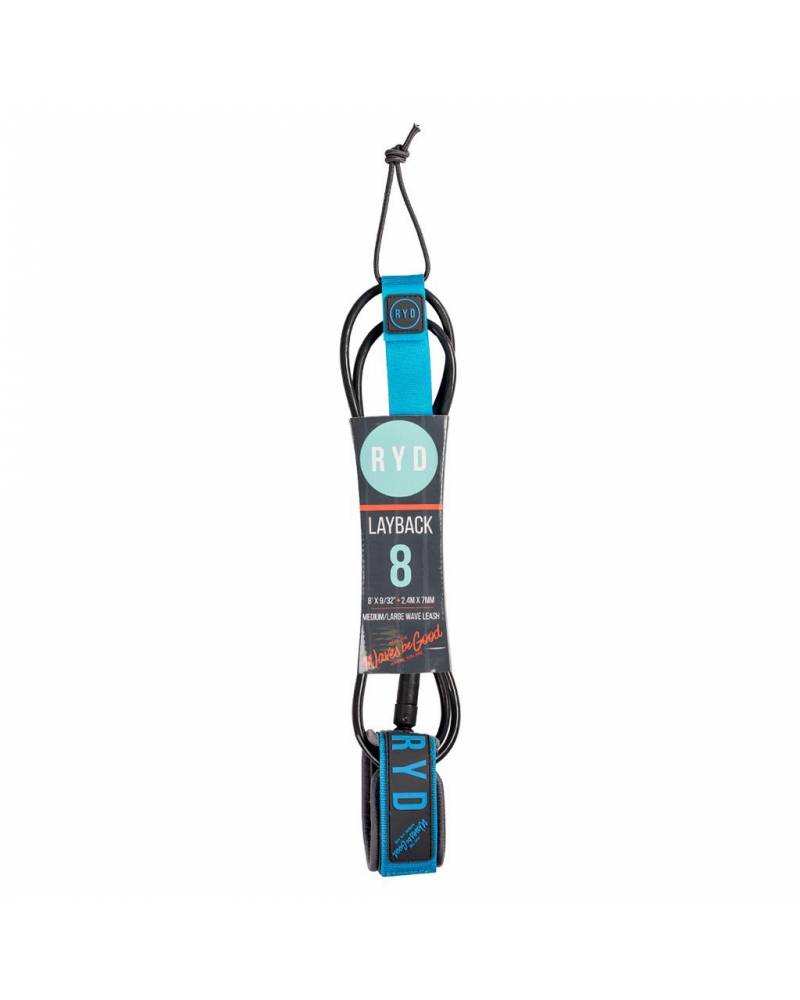 8ft Layback 7mm - Blue/Grey
