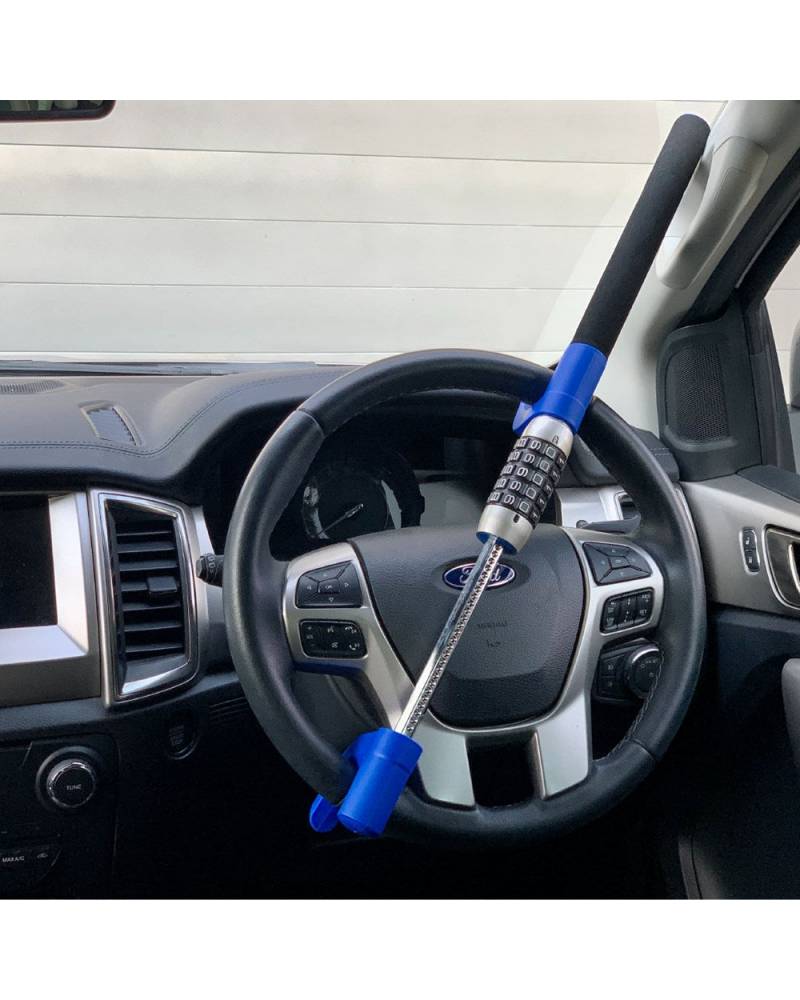 FK SURF CAR STEERING WHEEL LOCK  on car