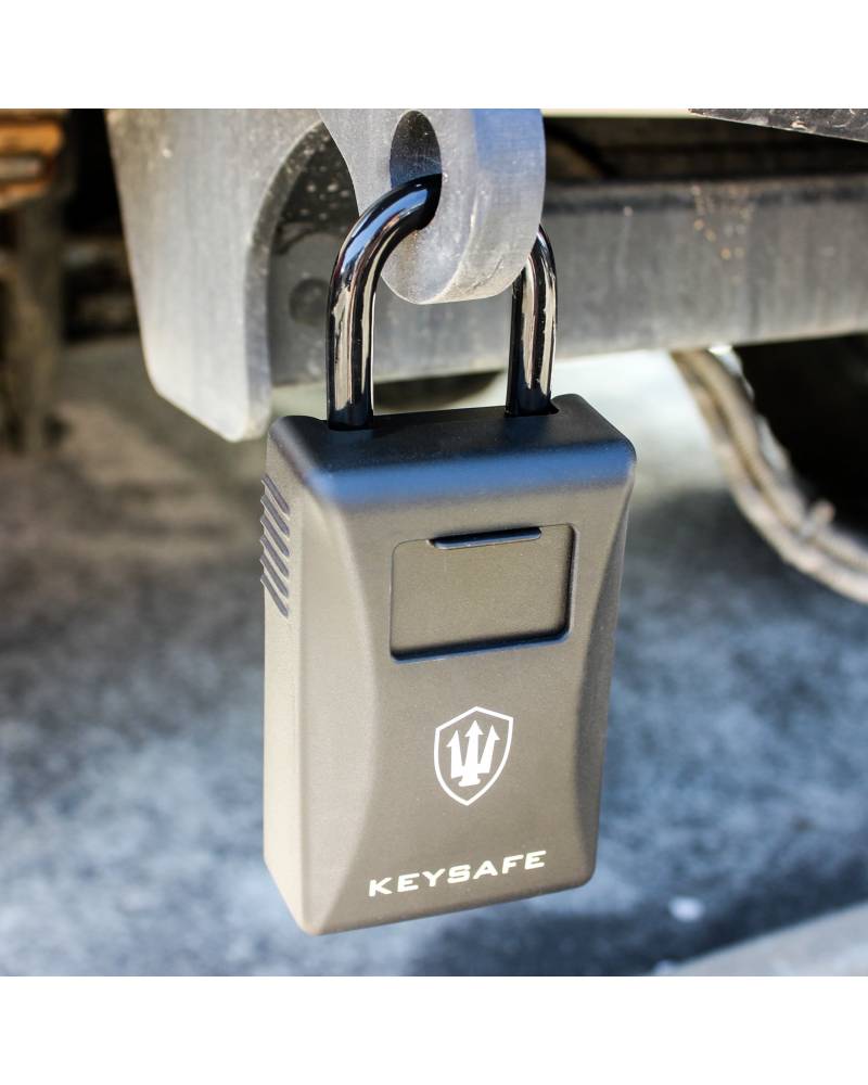 FK Surf Regular Key Safe Lock Box - on car