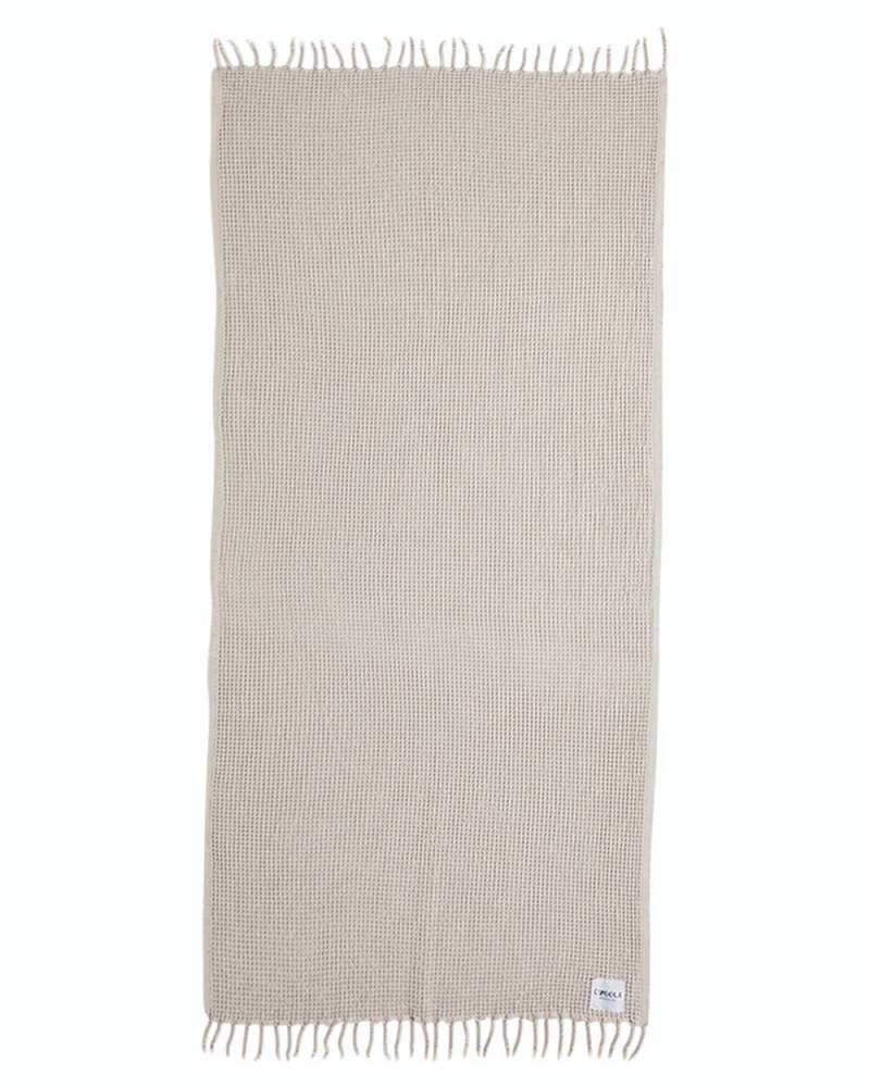 OZoola Waffle Beach Towel - Grey