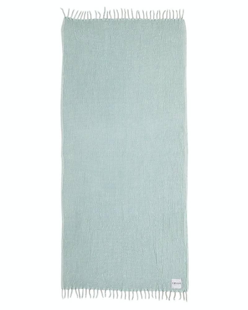 OZoola Waffle Beach Towel - Mint