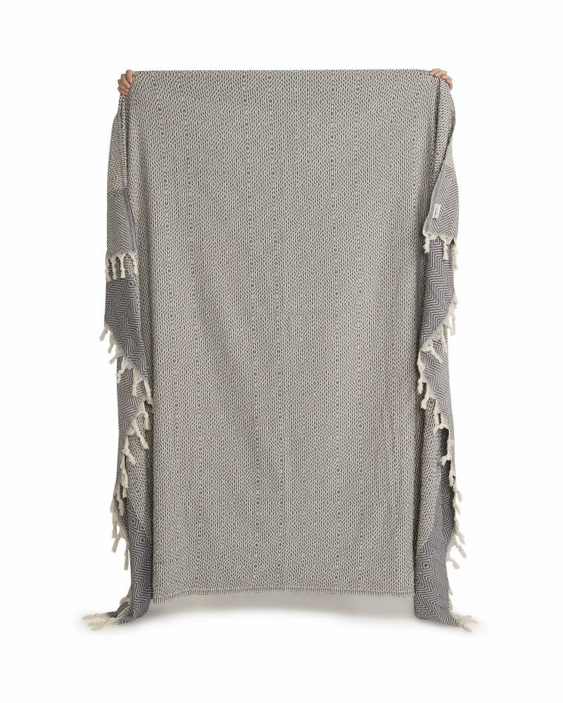 OZoola Diamond Family Beach Blanket - Deep Blue