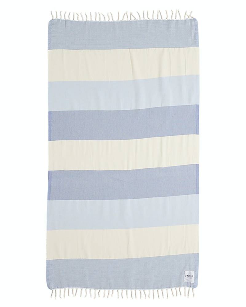 OZoola Johnny Turkish Towel - Blue