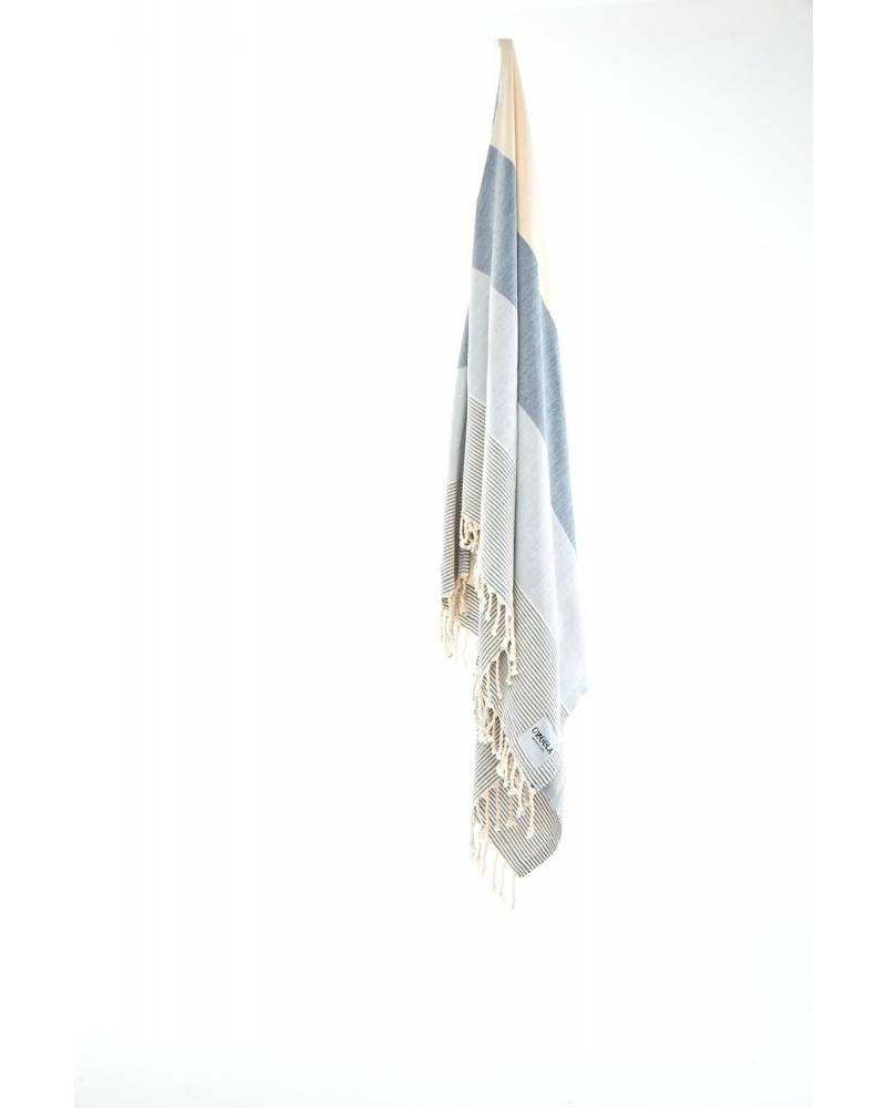 OZoola Johnny Turkish Towel - Blue