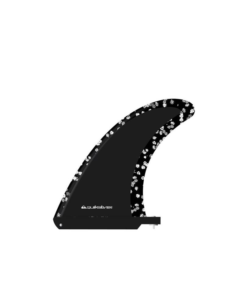 Quiksilver 8" Single Fin - Black