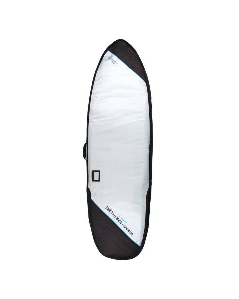 Triple Compact Fish Cover - Black/Red / 6'8"