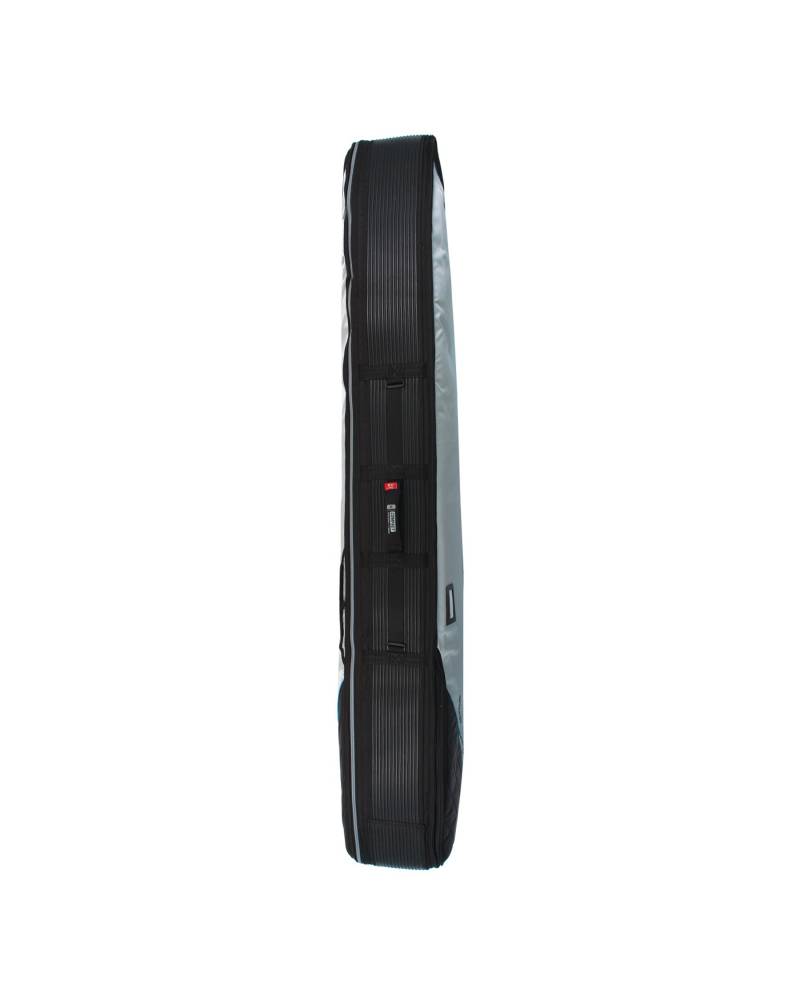 Triple Compact Fish Cover - Black/Red / 6'0"