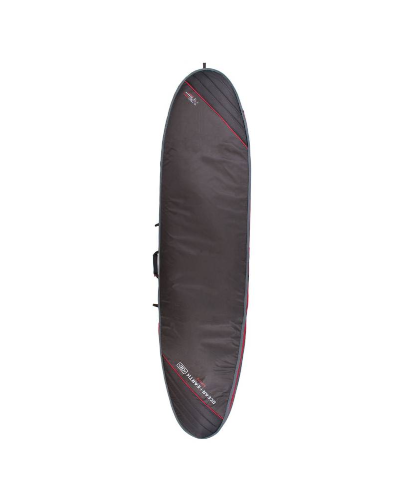 Aircon Longboard Cover - Black/Red / 9'6"