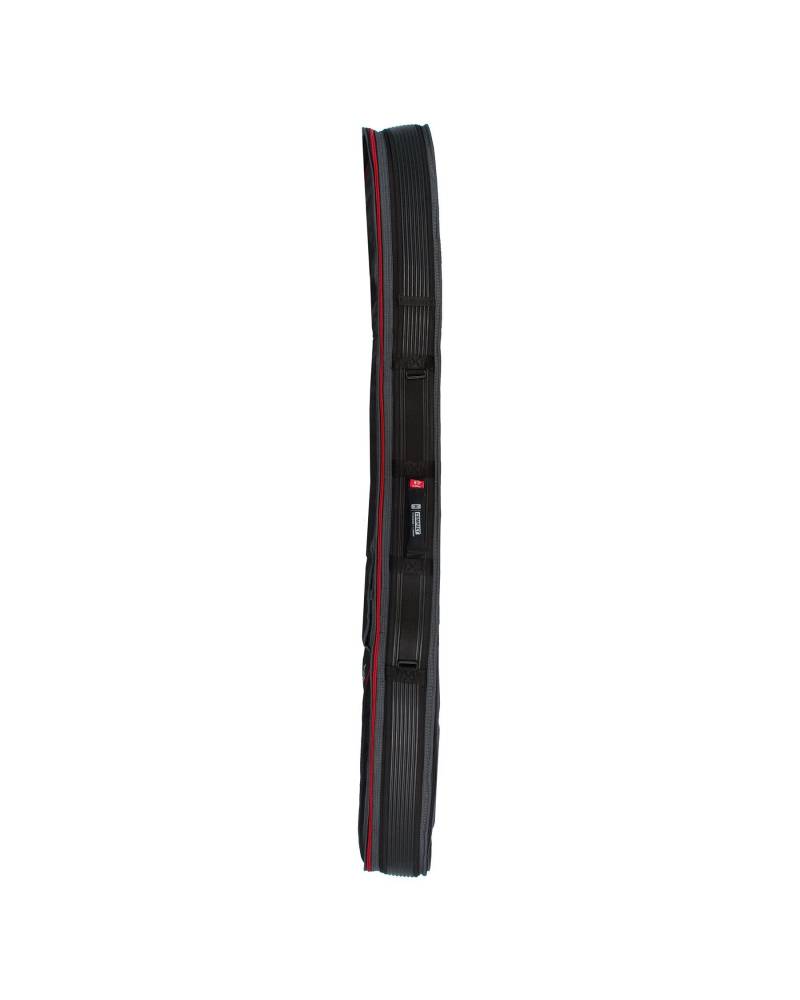 Double Compact Shortboard Cover - Black/Red / 6'4"